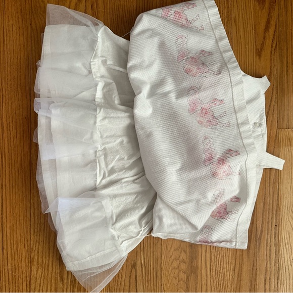 Janie and Jack dress. Buttons down the back. Skirt will filler. - Picture 2 of 3